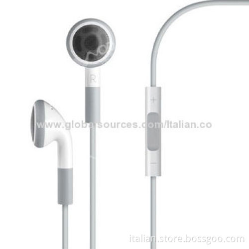 Earphone for iPhone 4, with mic and volume control